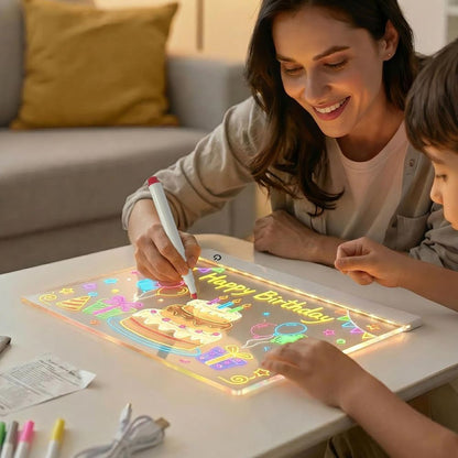 Aura™-Lavagna Luminosa a LED per Disegno Creativo (30x20)